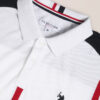 Vertical Stripe Cotton Polo Shirt - Image 2