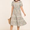 Marie Jane Dress in Pastel