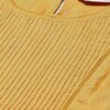 Yellow LIVA Flared Solid Kurti - Image 3