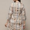Brown Rayon Straight Kurti - Image 3