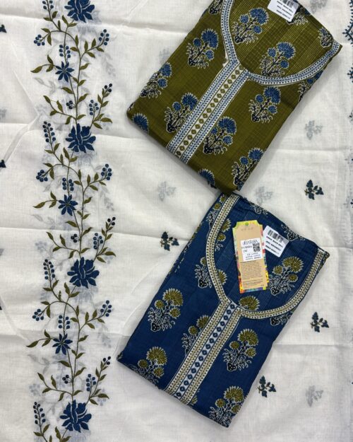 Unstitched Cotton Suit Pieces