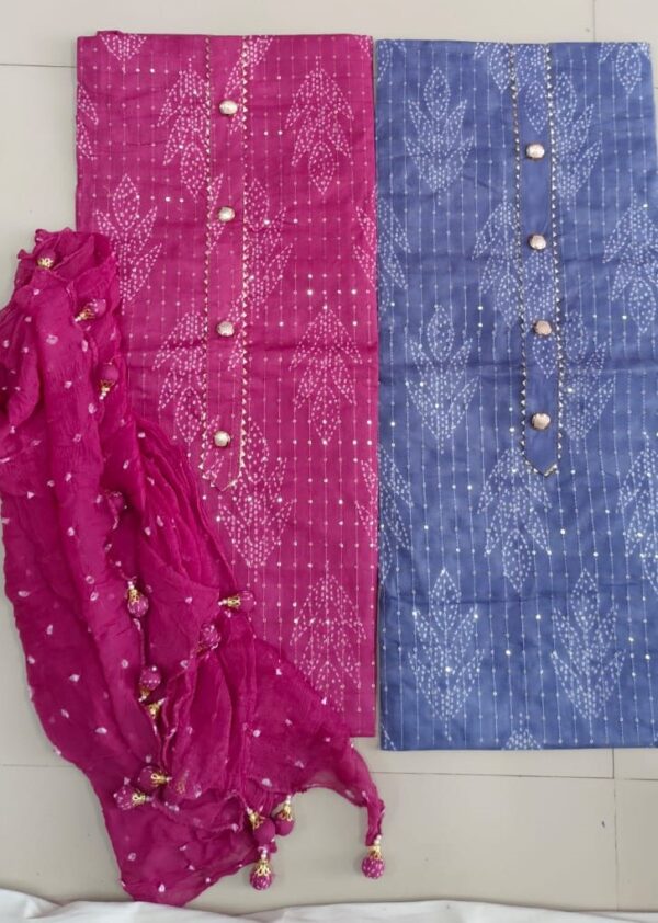 dress materials or suit sets.